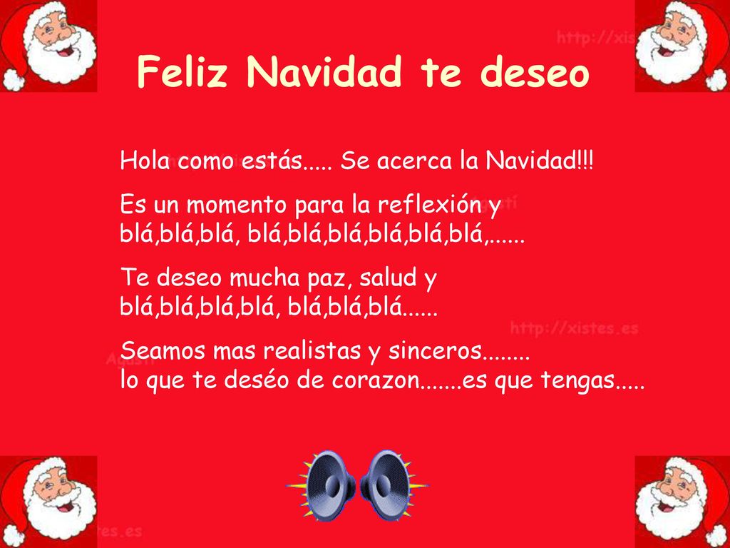 Feliz Navidad te deseo Hola como estás..... Se acerca la Navidad!!!