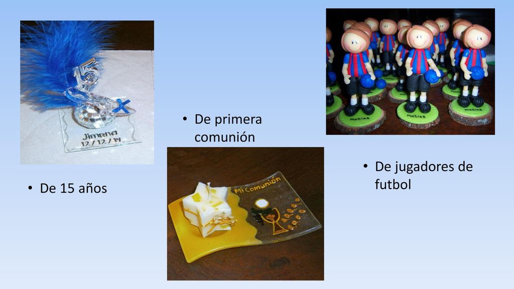 De primera comunión De jugadores de futbol De 15 años