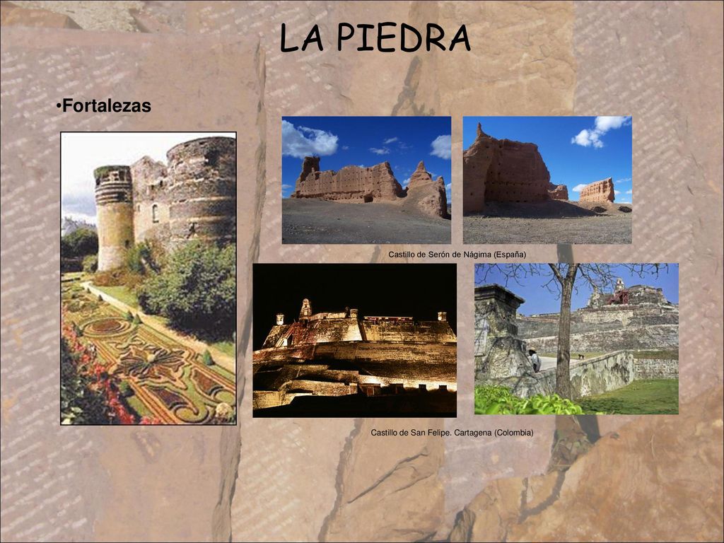 LA PIEDRA Fortalezas Castillo de Serón de Nágima (España)