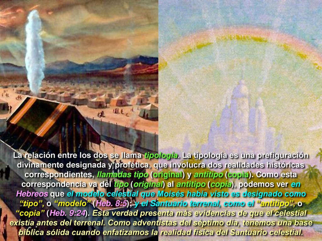 La relación entre los dos se llama tipología