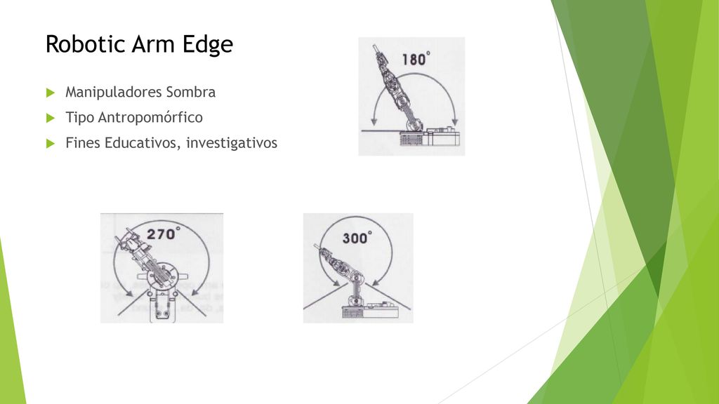 Robotic Arm Edge Manipuladores Sombra Tipo Antropomórfico