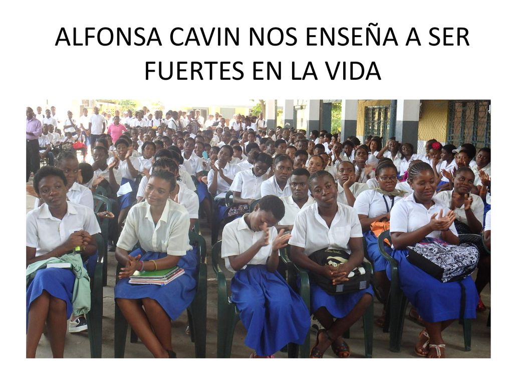 ALFONSA CAVIN NOS ENSEÑA A SER FUERTES EN LA VIDA
