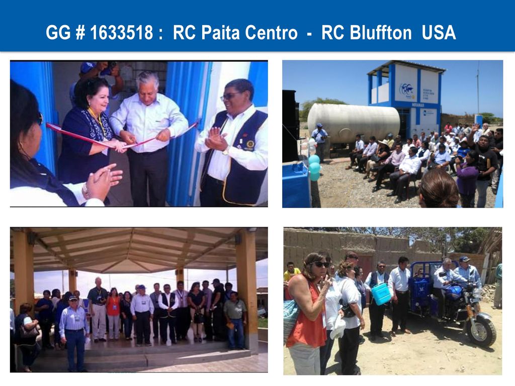 GG # : RC Paita Centro - RC Bluffton USA