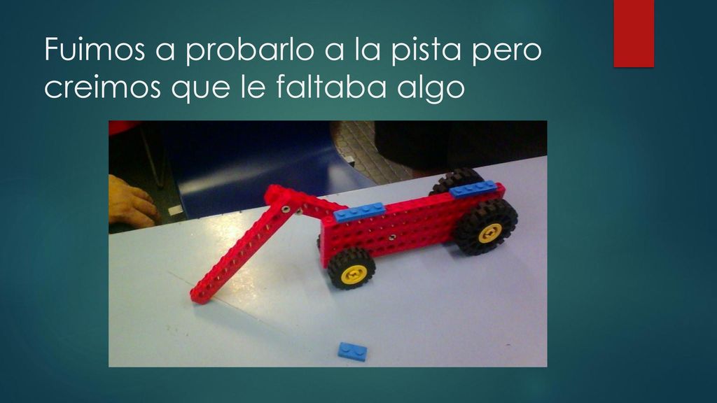 Fuimos a probarlo a la pista pero creimos que le faltaba algo