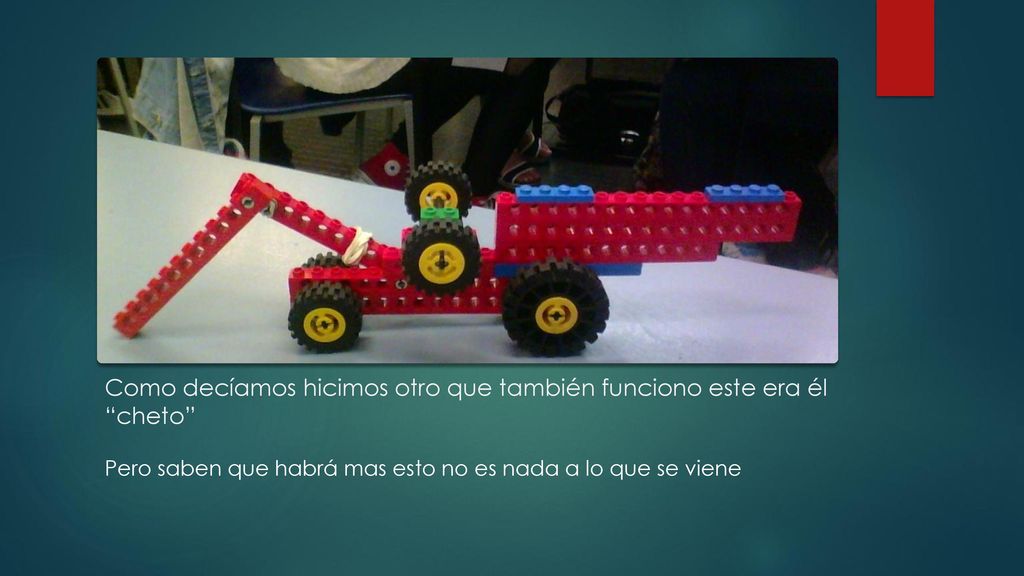 Como decíamos hicimos otro que también funciono este era él cheto