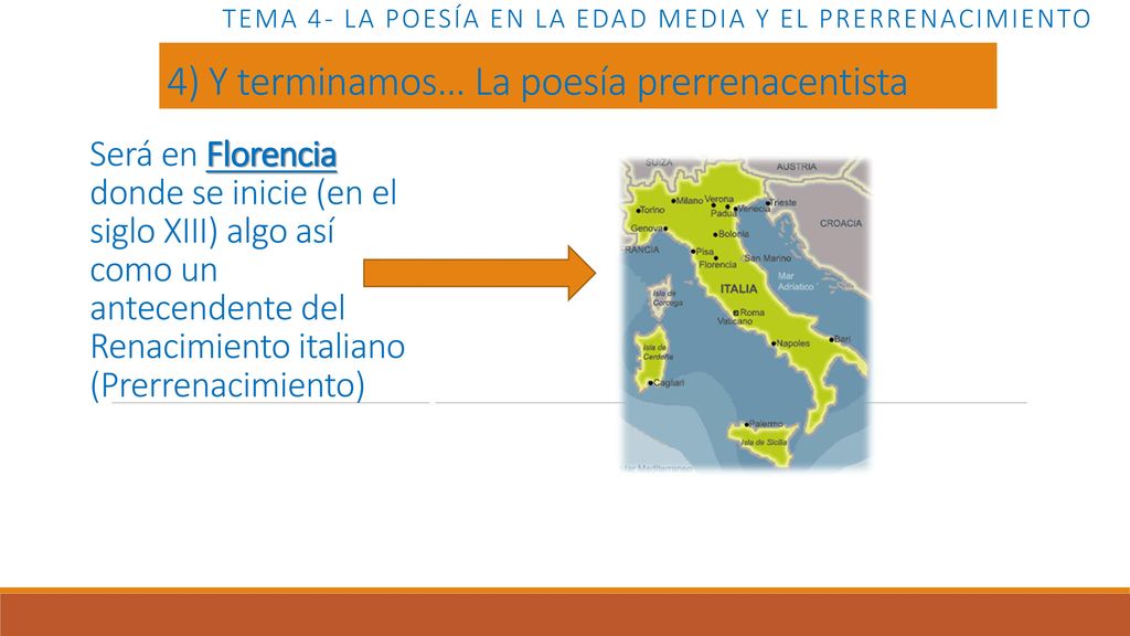 Tema 4- LA POESÍA EN LA EDAD MEDIA Y EL PRERRENACIMIENTO