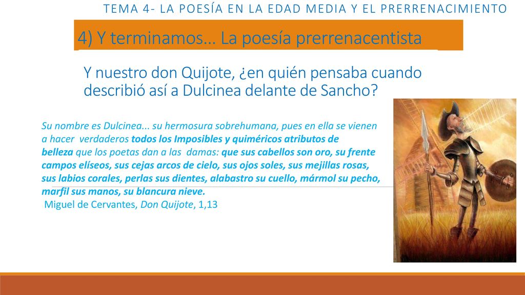Tema 4- LA POESÍA EN LA EDAD MEDIA Y EL PRERRENACIMIENTO
