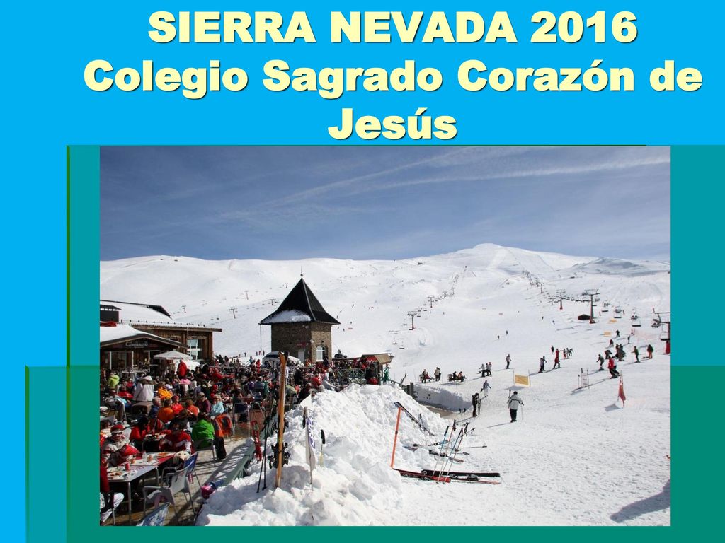SIERRA NEVADA 2016 Colegio Sagrado Corazón de Jesús