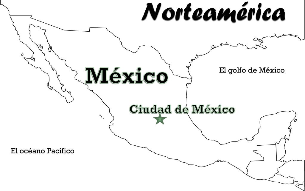 Norteamérica México Ciudad de México El golfo de México