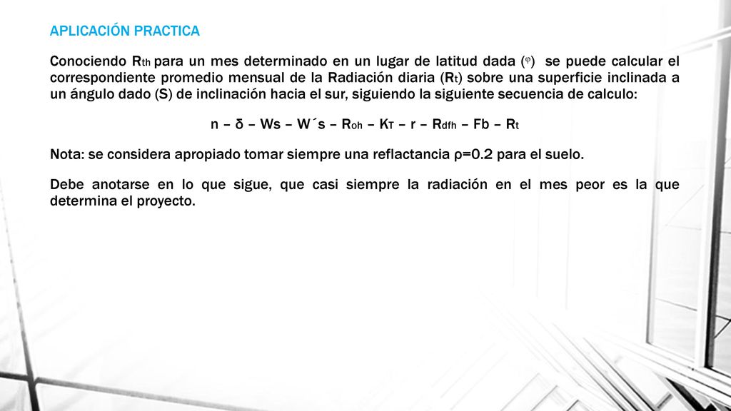 n – δ – Ws – W´s – Roh – KT – r – Rdfh – Fb – Rt