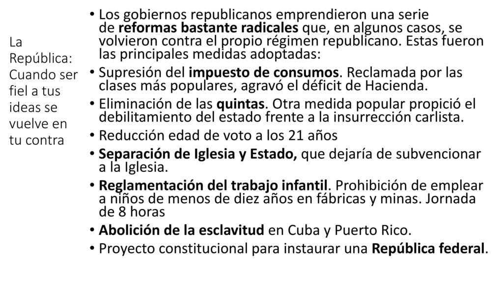 La República: Cuando ser fiel a tus ideas se vuelve en tu contra