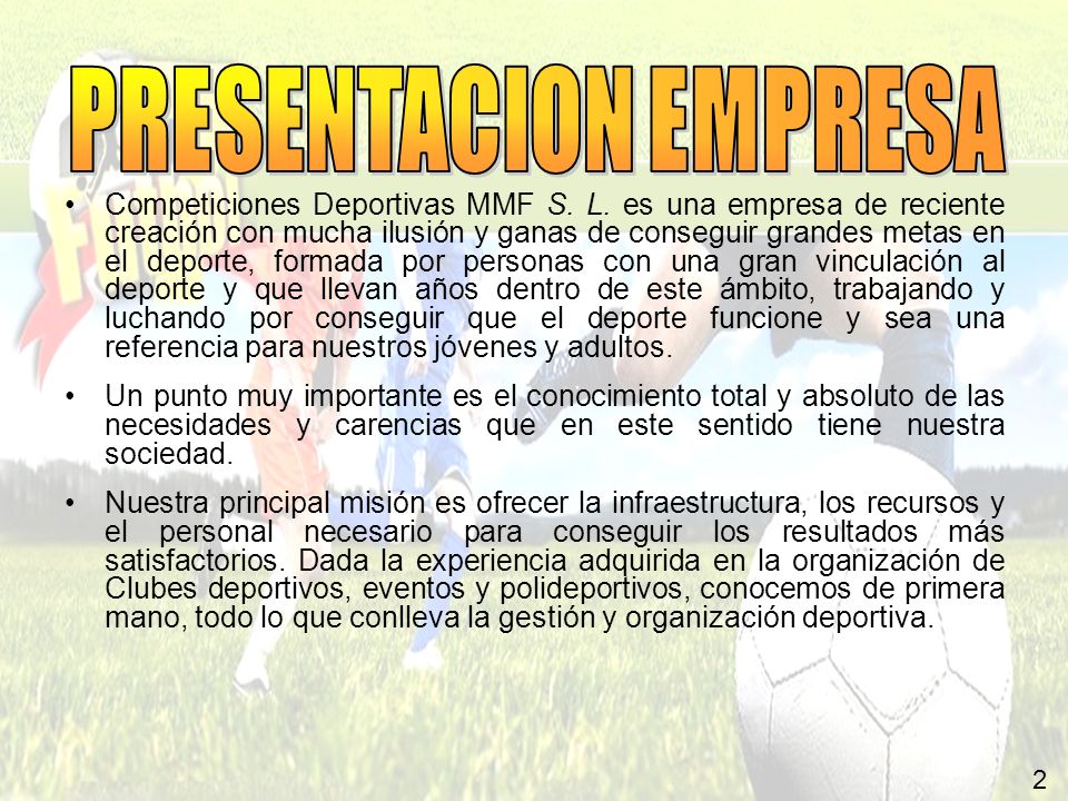 PRESENTACION EMPRESA