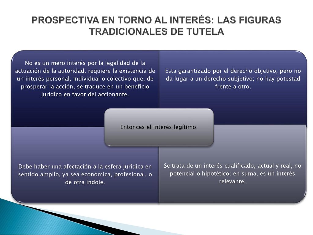 PROSPECTIVA EN TORNO AL INTERÉS: LAS FIGURAS TRADICIONALES DE TUTELA