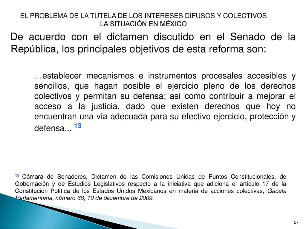 EL PROBLEMA DE LA TUTELA DE LOS INTERESES DIFUSOS Y COLECTIVOS