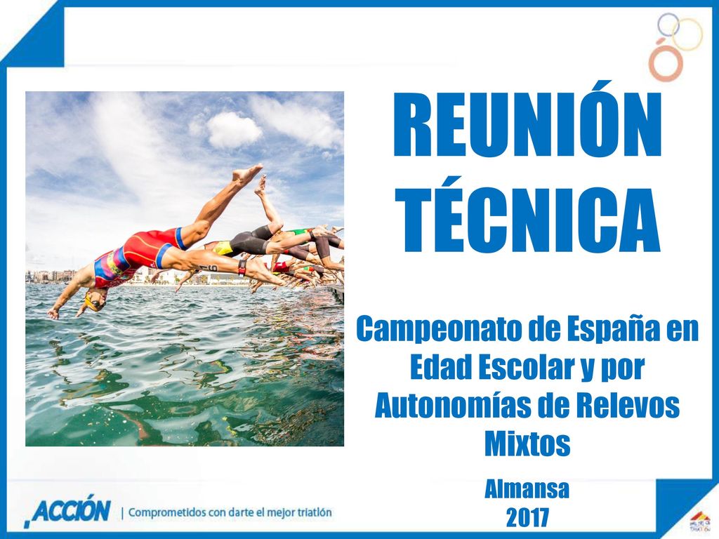 REUNIÓN TÉCNICA Campeonato de España en Edad Escolar y por Autonomías de Relevos Mixtos. Almansa.