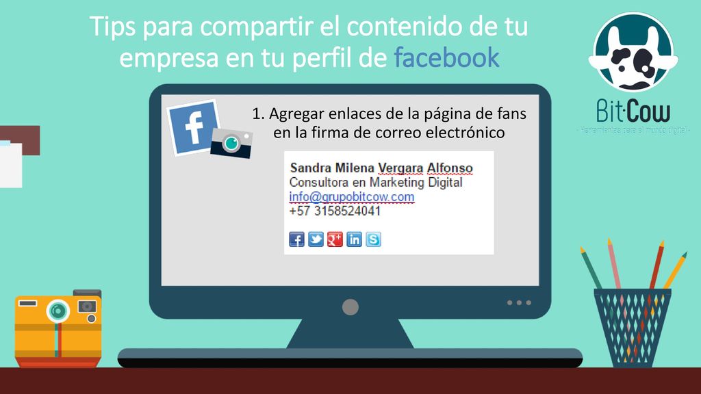 Tips para compartir el contenido de tu empresa en tu perfil de facebook