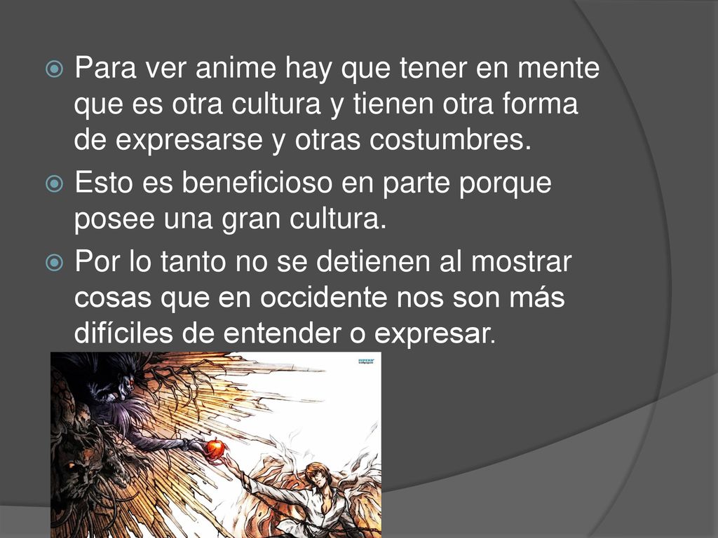 Para ver anime hay que tener en mente que es otra cultura y tienen otra forma de expresarse y otras costumbres.