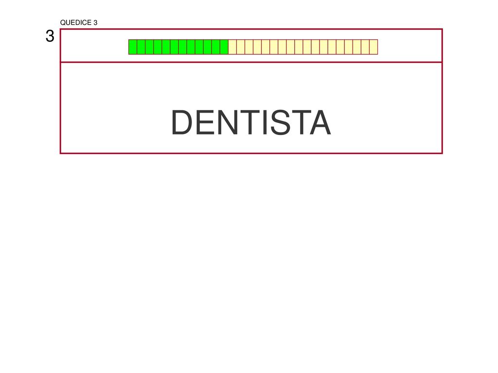 QUEDICE 3 3 DENTISTA