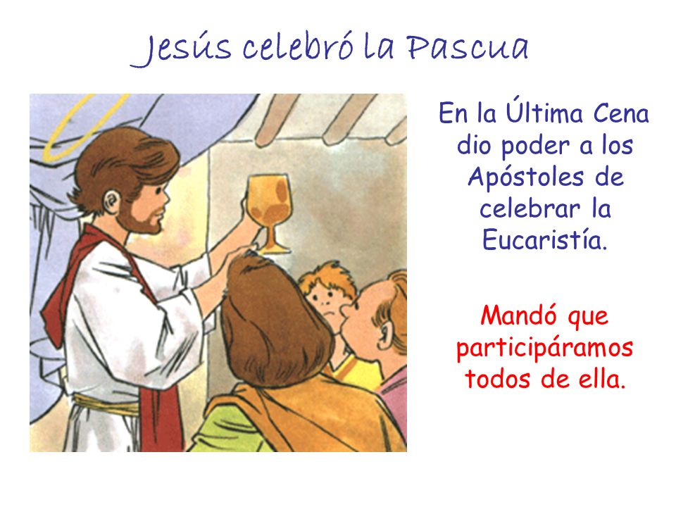Jesús celebró la Pascua