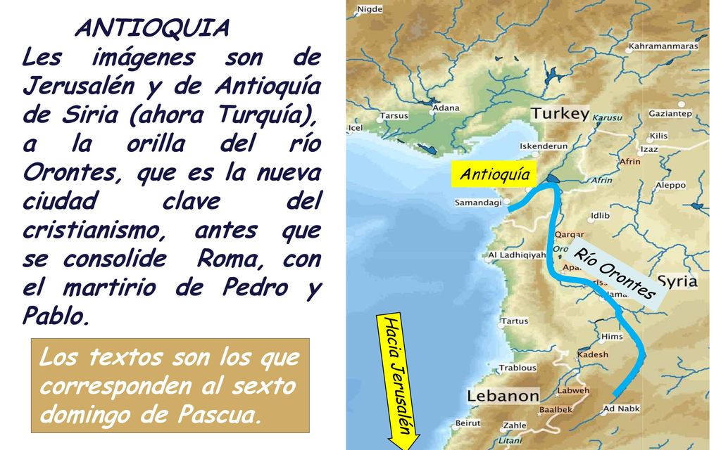 Los textos son los que corresponden al sexto domingo de Pascua.
