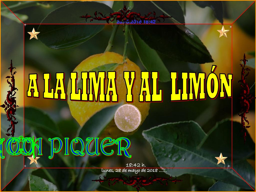 A LA LIMA Y AL LIMÓN COPLA DE CONCHA PIQUER