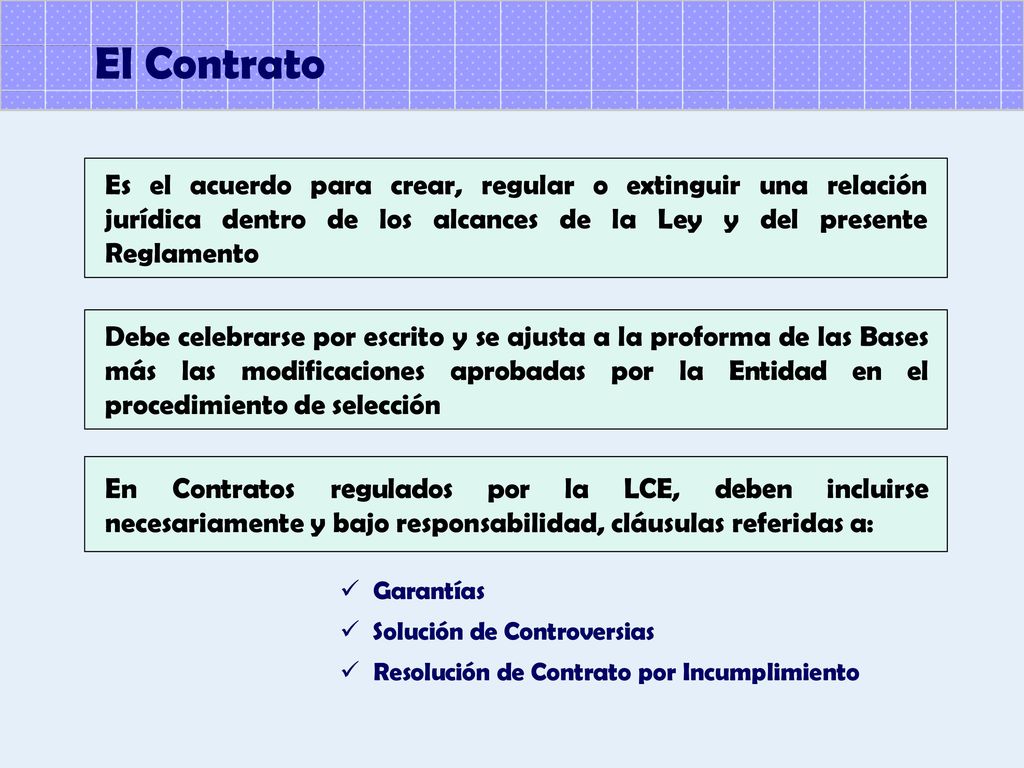 El Contrato Es el acuerdo jurídica dentro Reglamento para crear, de
