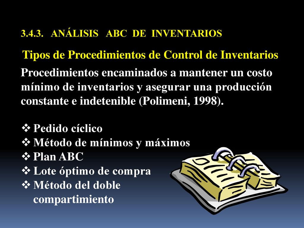 Tipos de Procedimientos de Control de Inventarios