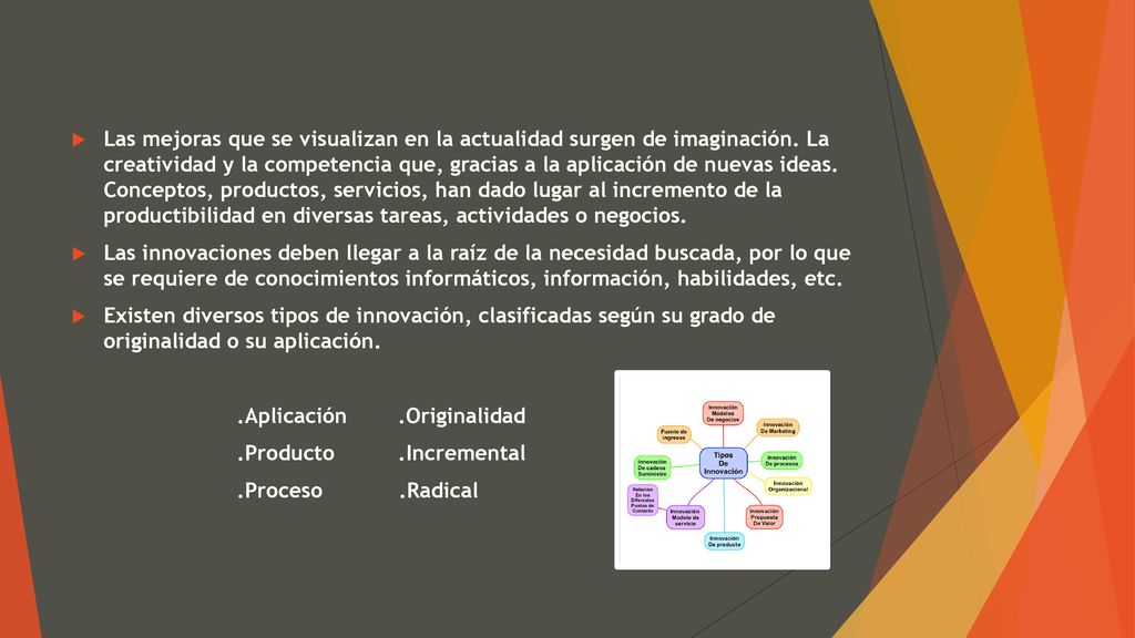 Las mejoras que se visualizan en la actualidad surgen de imaginación