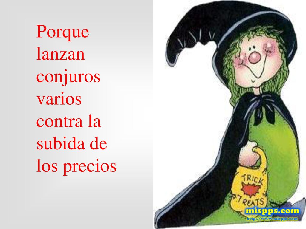 Porque lanzan conjuros varios contra la subida de los precios
