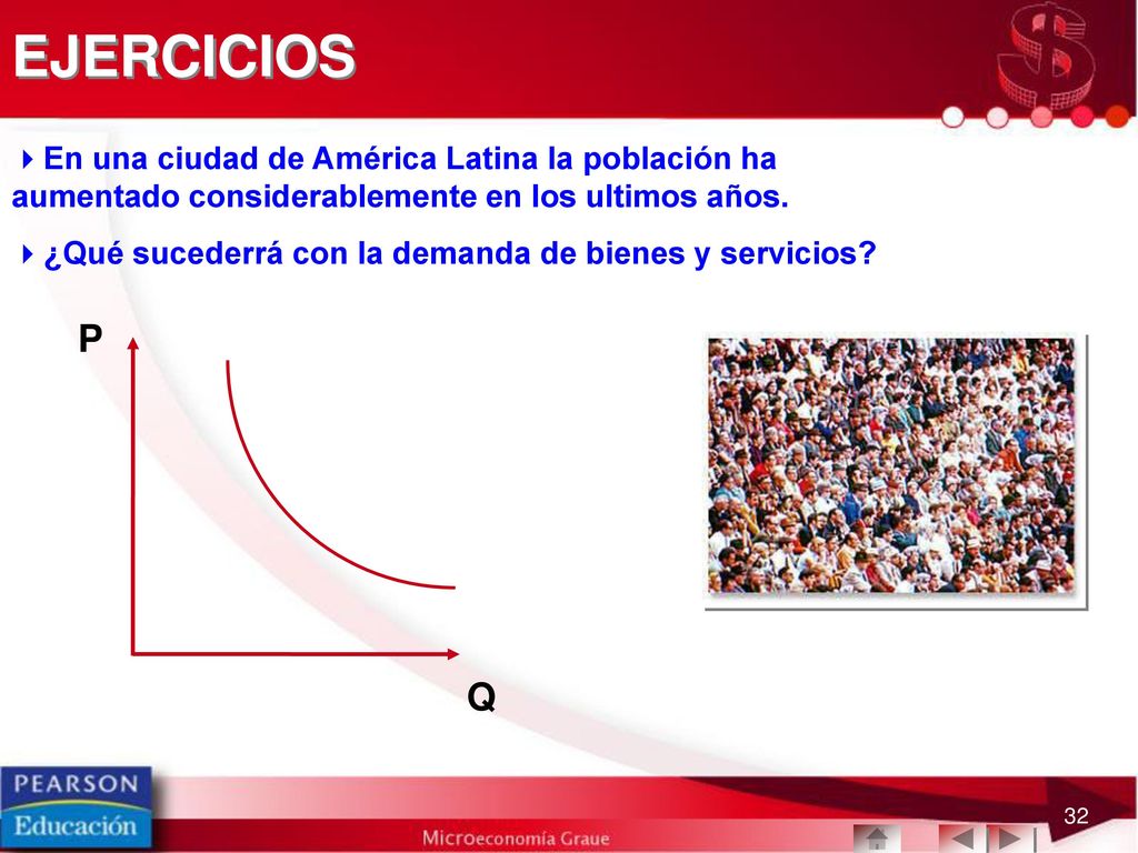 EJERCICIOS En una ciudad de América Latina la población ha aumentado considerablemente en los ultimos años.