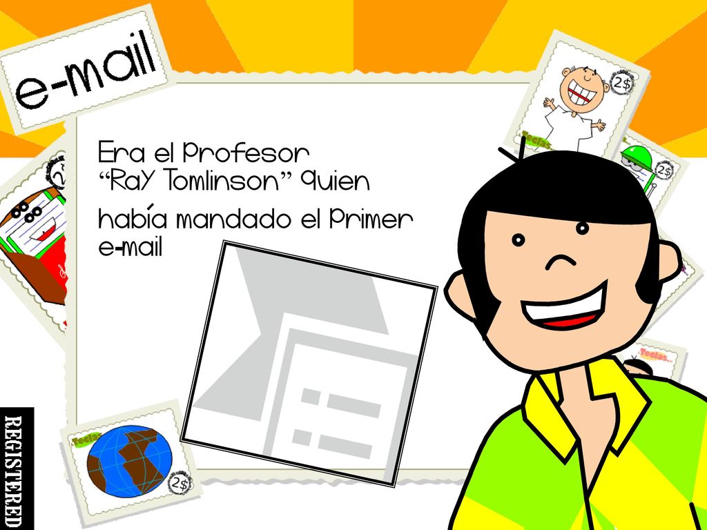 Era el profesor Ray Tomlinson quien habia mandado el primer