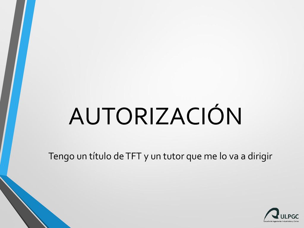Tengo un título de TFT y un tutor que me lo va a dirigir
