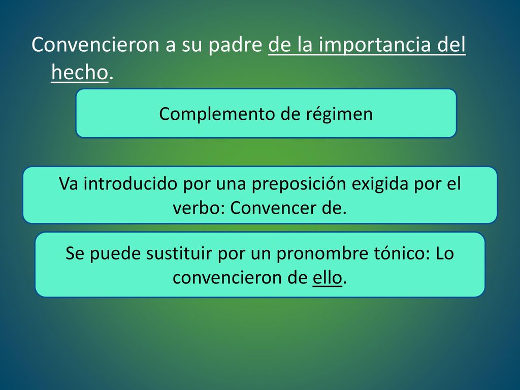 Convencieron a su padre de la importancia del hecho.
