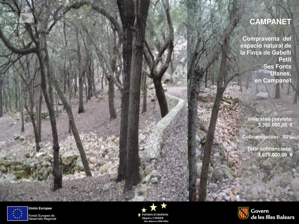 CAMPANET Compraventa del espacio natural de la Finca de Gabellí Petit