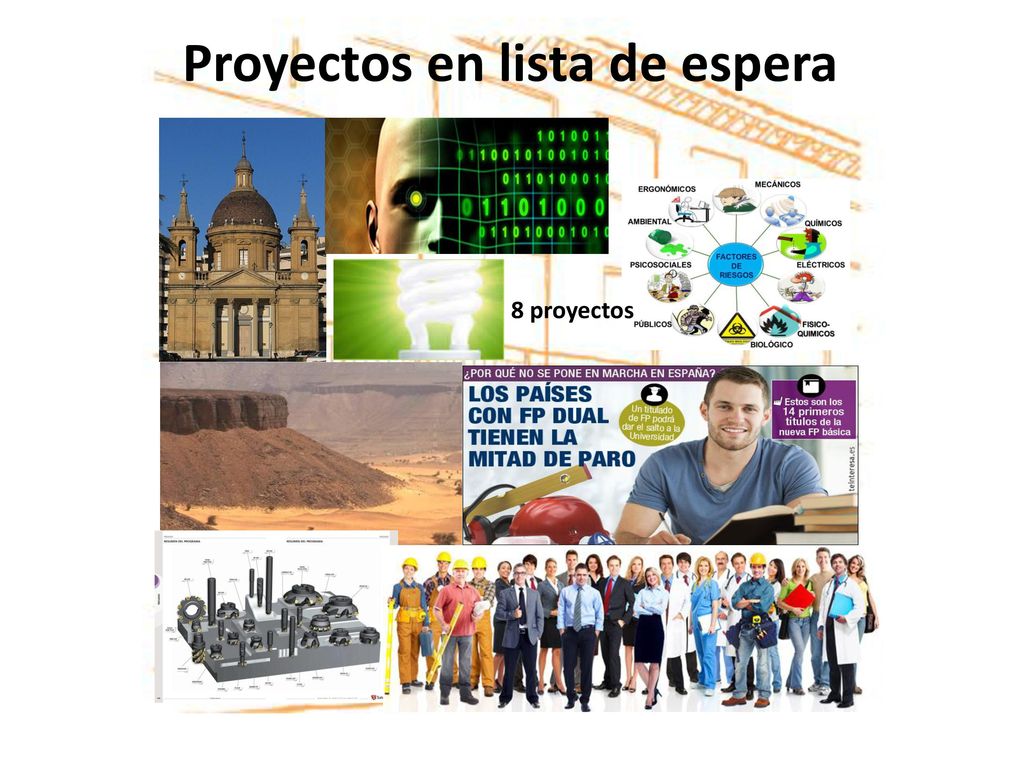 Proyectos en lista de espera