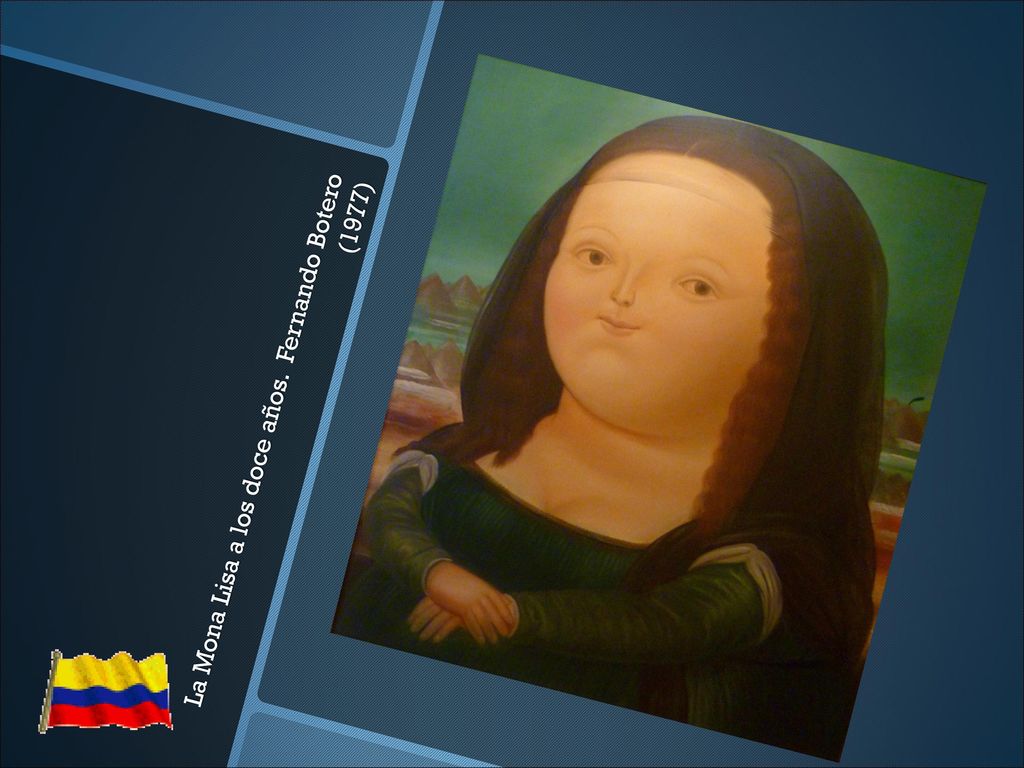 La Mona Lisa a los doce años. Fernando Botero (1977)