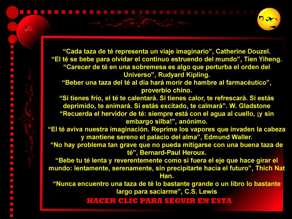 Cada taza de té representa un viaje imaginario , Catherine Douzel.