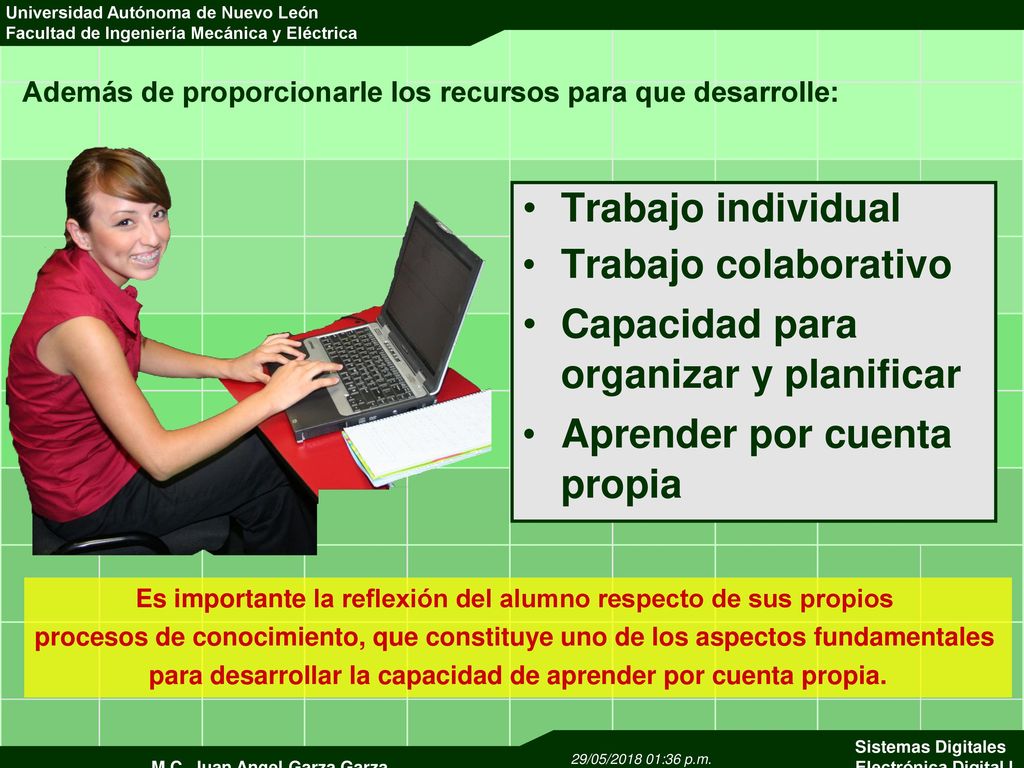 Capacidad para organizar y planificar Aprender por cuenta propia