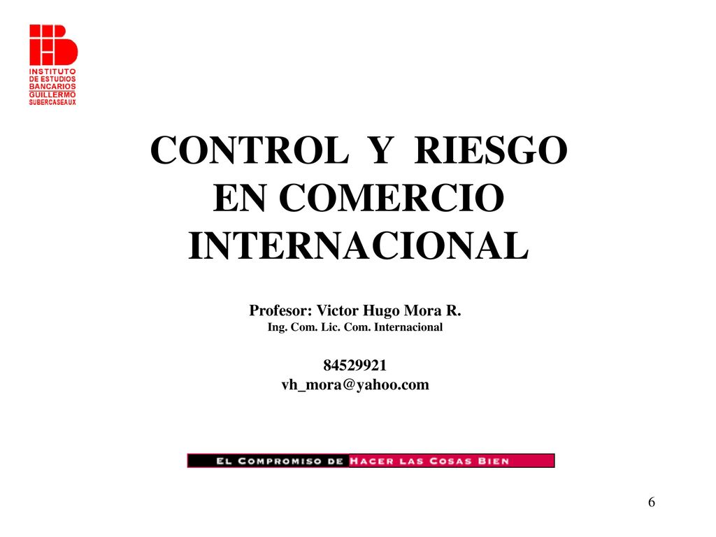 Preparado por: Victor Hugo Mora R. (Ing. Comercial)