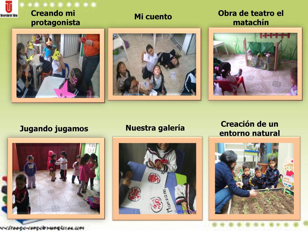 Obra de teatro el matachín Creación de un entorno natural