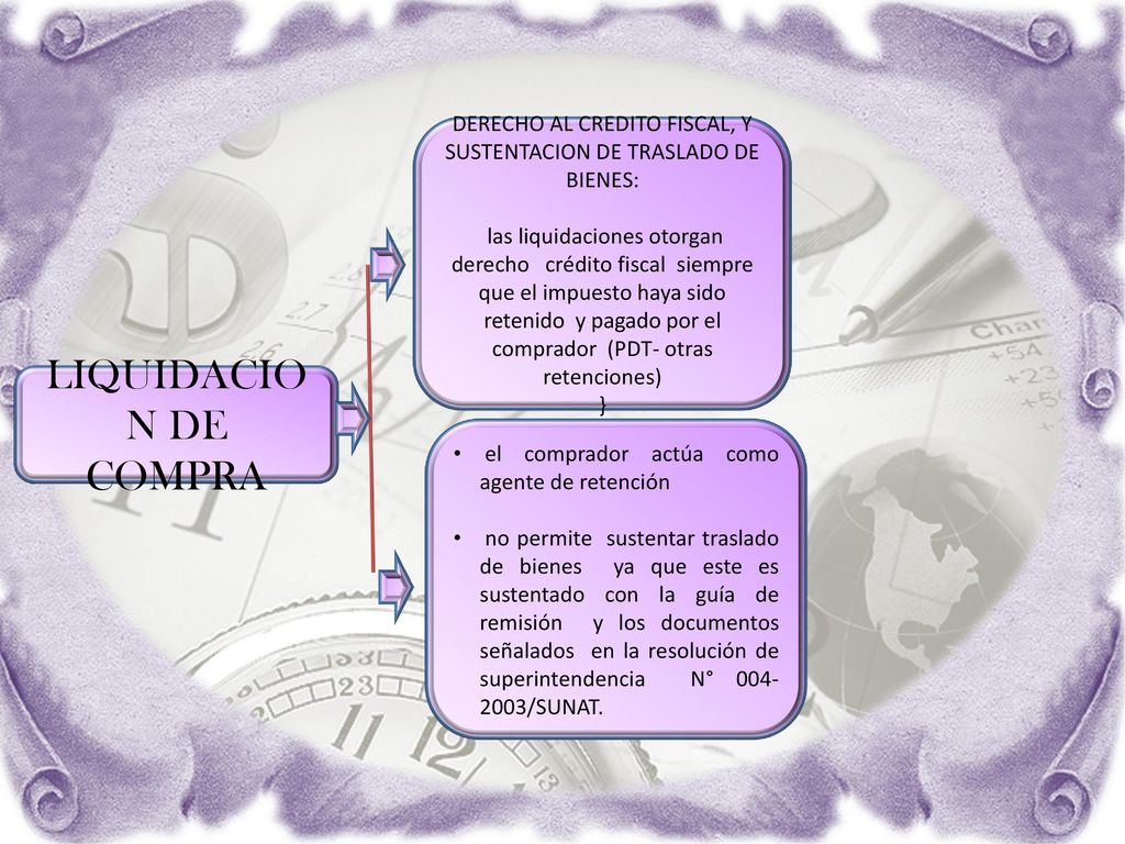 DERECHO AL CREDITO FISCAL, Y SUSTENTACION DE TRASLADO DE BIENES: