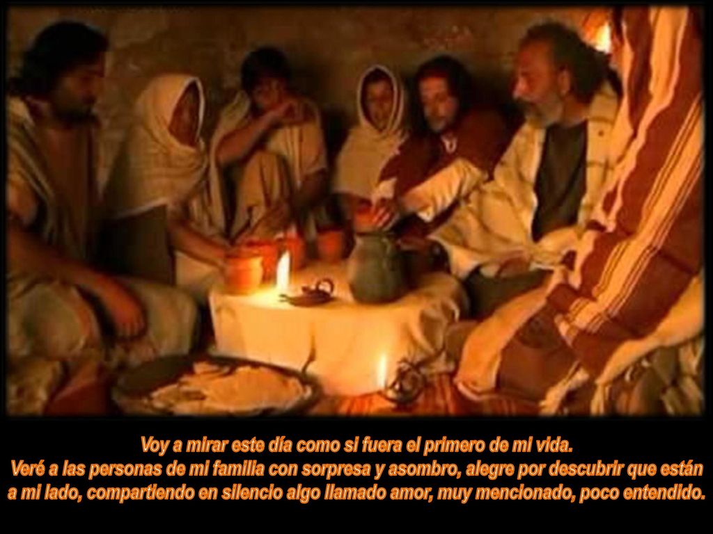 Voy a mirar este día como si fuera el primero de mi vida