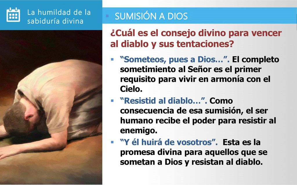 ¿Cuál es el consejo divino para vencer al diablo y sus tentaciones