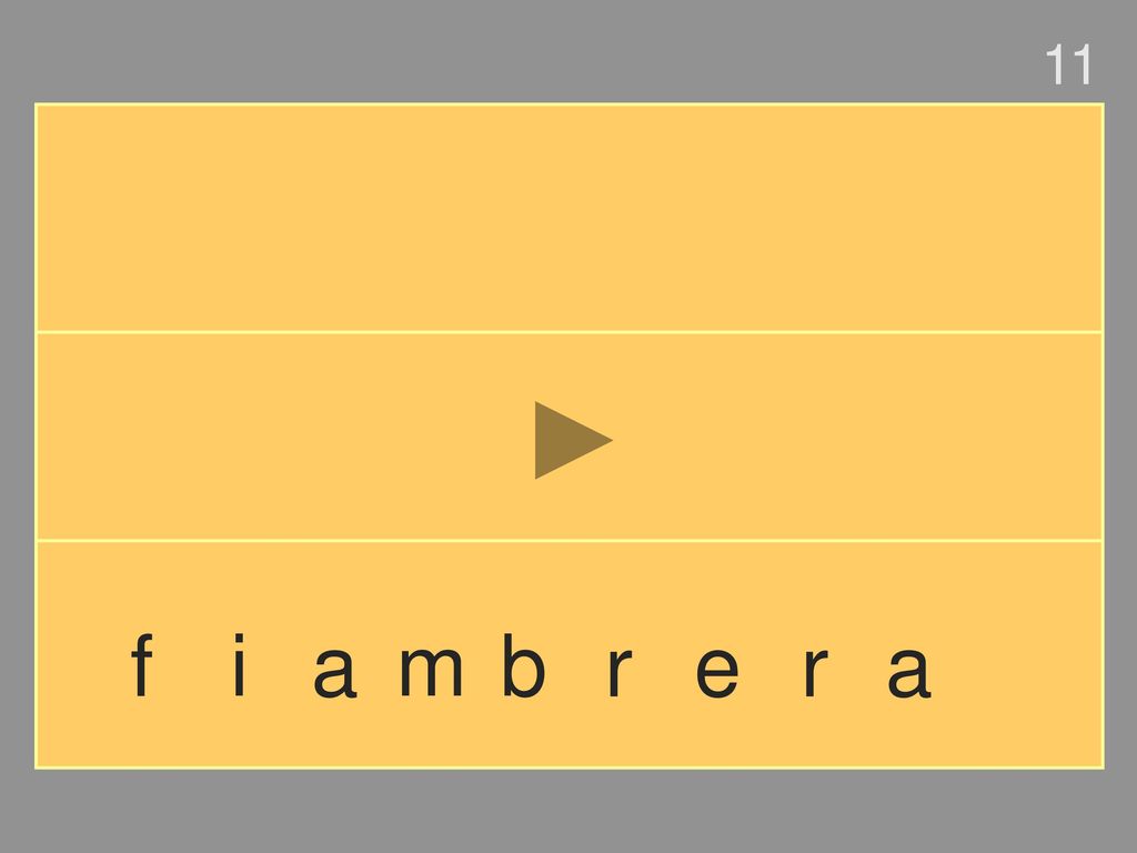 11 f i a m b r e r a