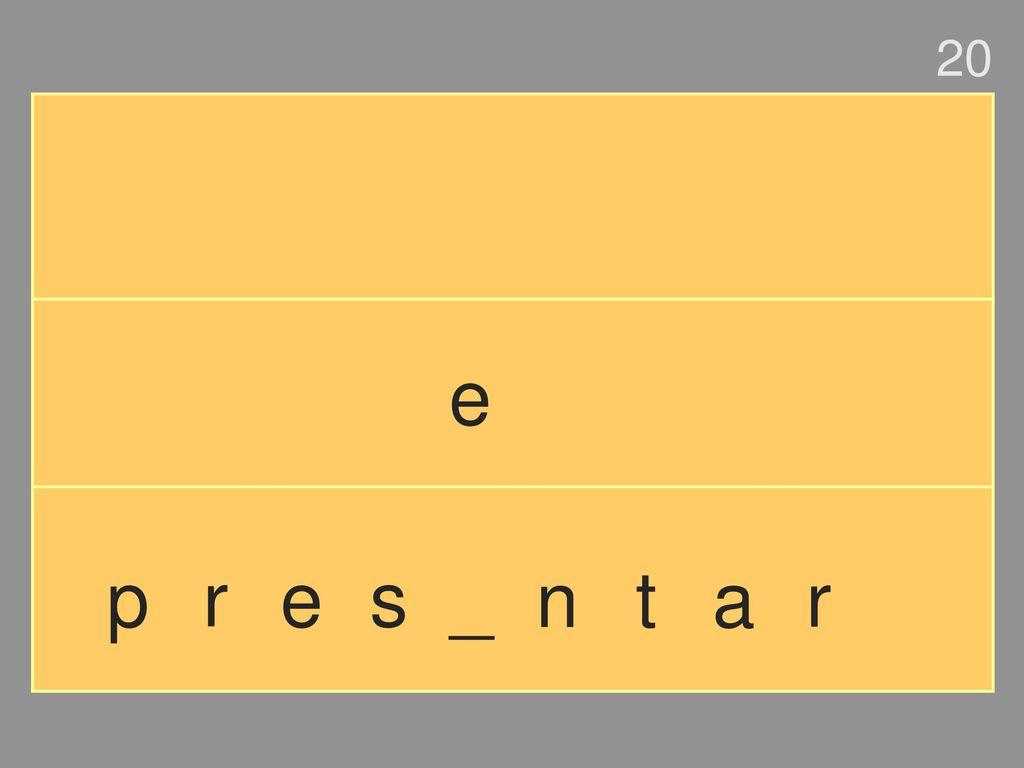 20 e p r e s _ n t a r