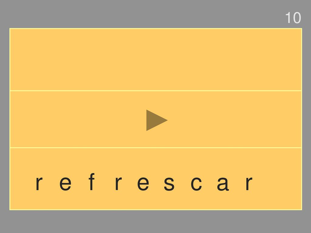 10 r e f r e s c a r