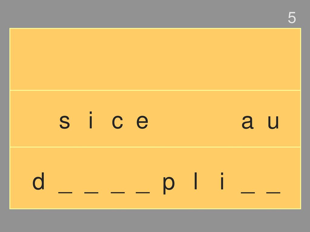 5 s i c e a u d _ _ _ _ p l i _ _