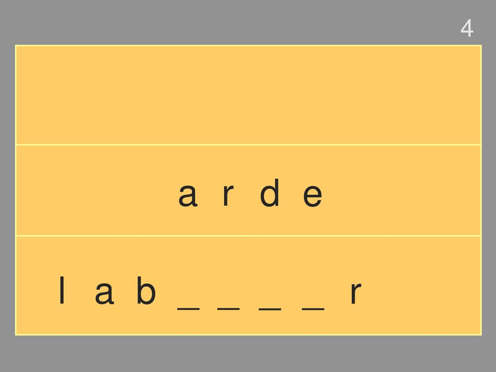 4 a r d e l a b _ _ _ _ r