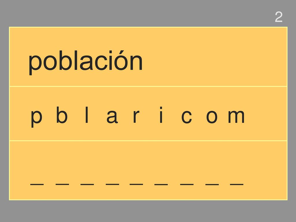 2 población p b l a r i c o m _ _ _ _ _ _ _ _ _