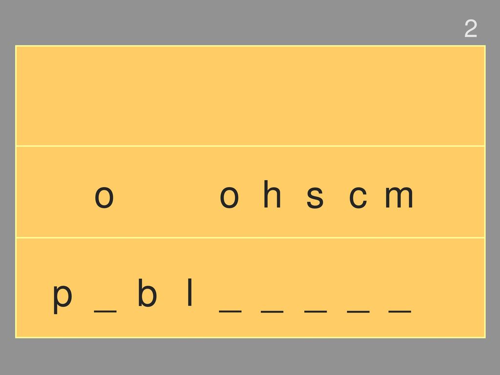 2 o o h s c m p _ b l _ _ _ _ _